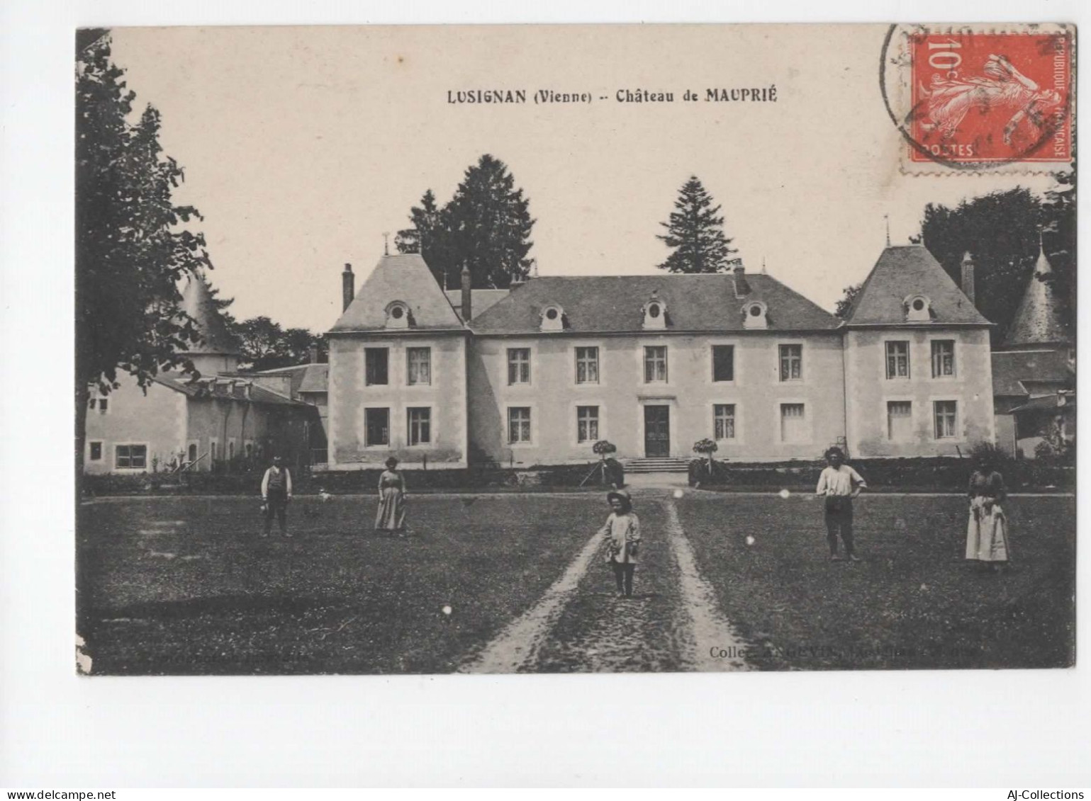 AJC - Lusignan - Chateau De Mauprié - Lusignan