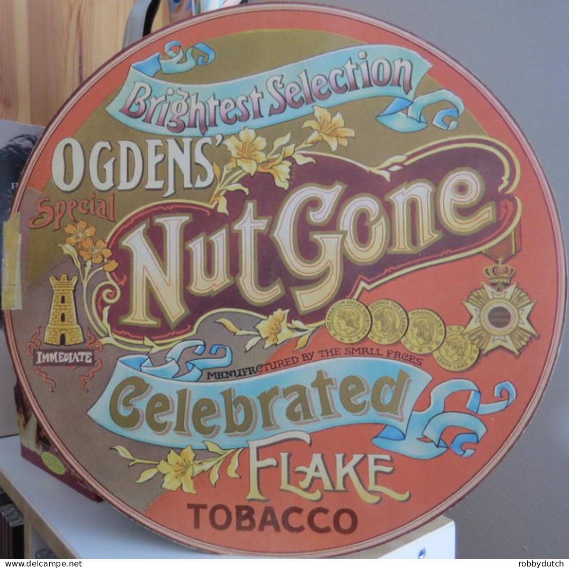 * LP *  SMALL FACES - OGDENS' NUT GONE FLAKE (Holland 1968 EX-!! Rare!!) - Rock