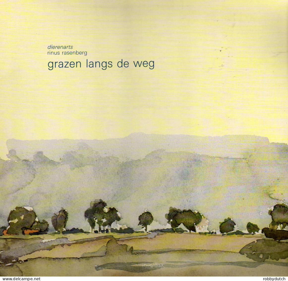 * LP *  RINUS RASENBERG - GRAZEN LANGS DE WEG (Holland 1980 NM!!) - Other - Dutch Music