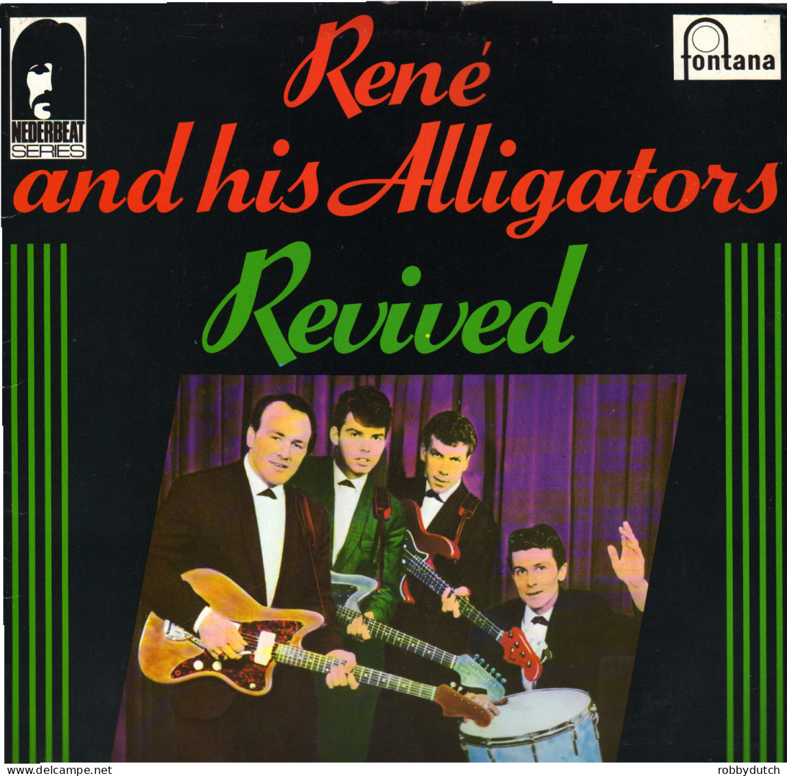 * LP *  RENÉ AND HIS ALLIGATORS - REVIVED (Holland 1972 EX-) - Rock