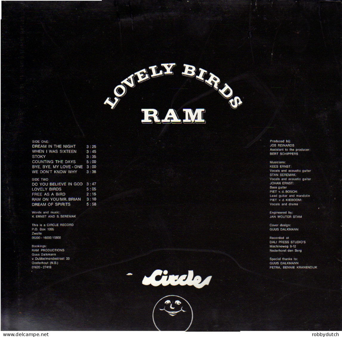 * LP *  RAM - LOVELY BIRDS (Holland 1975 EX) - Rock