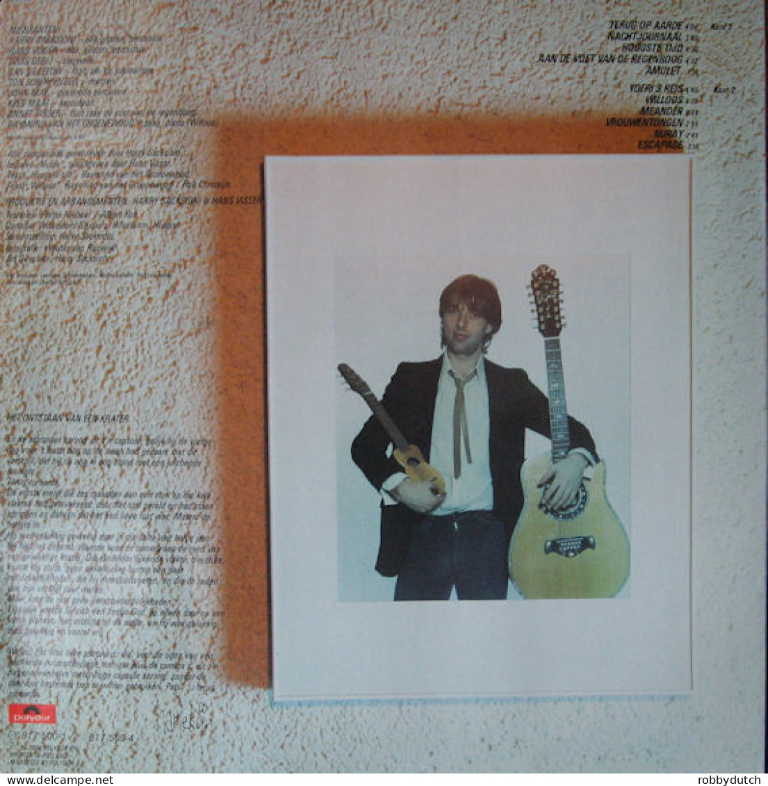 * LP *  HARRY SACKSIONI - NACHTJOURNAAL (Holland 1984 EX-) - Instrumental