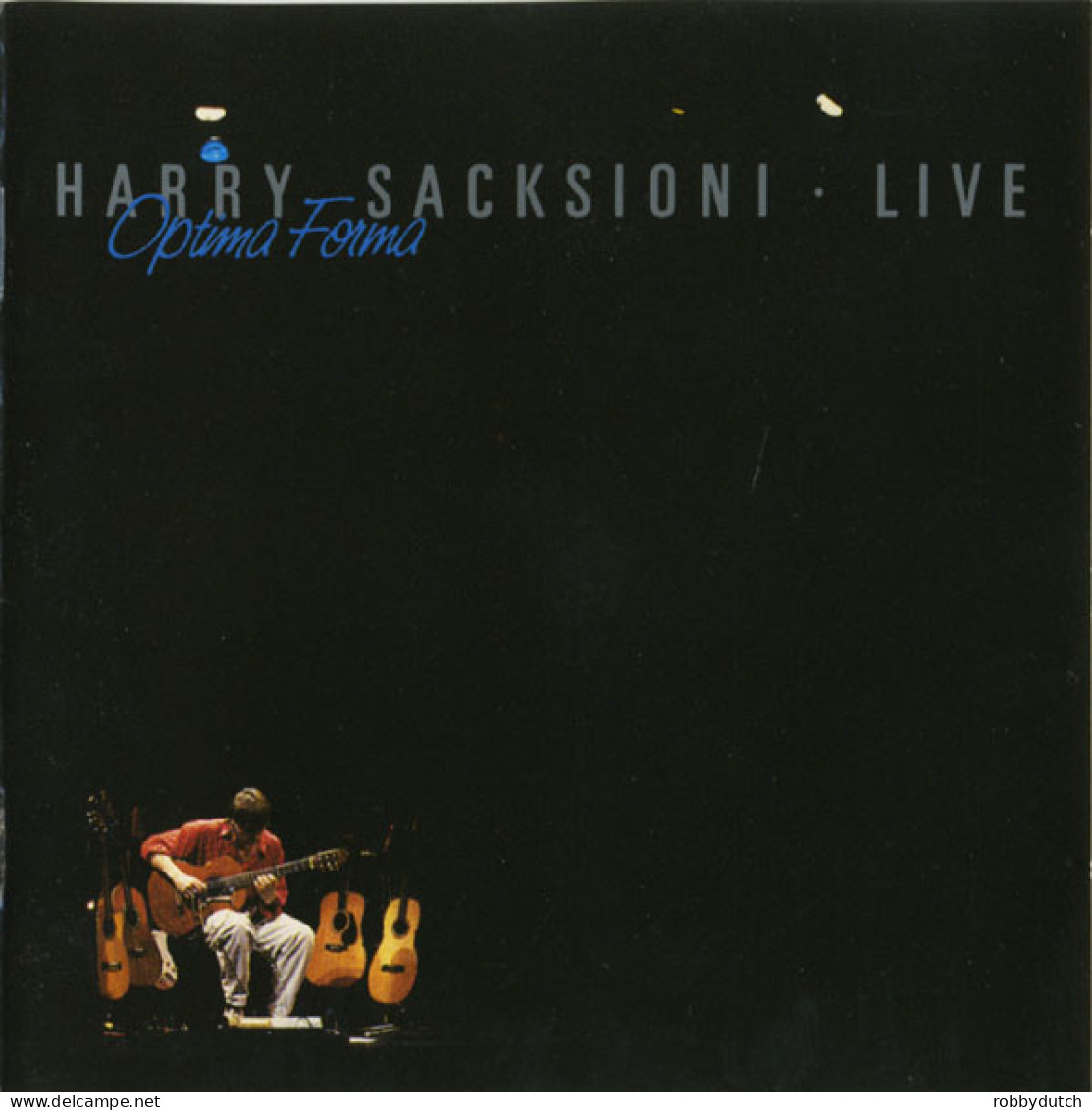 * LP *  HARRY SACKSIONI - OPTIMA FORMA (LIVE) (Europe 1987 EX) - Instrumental