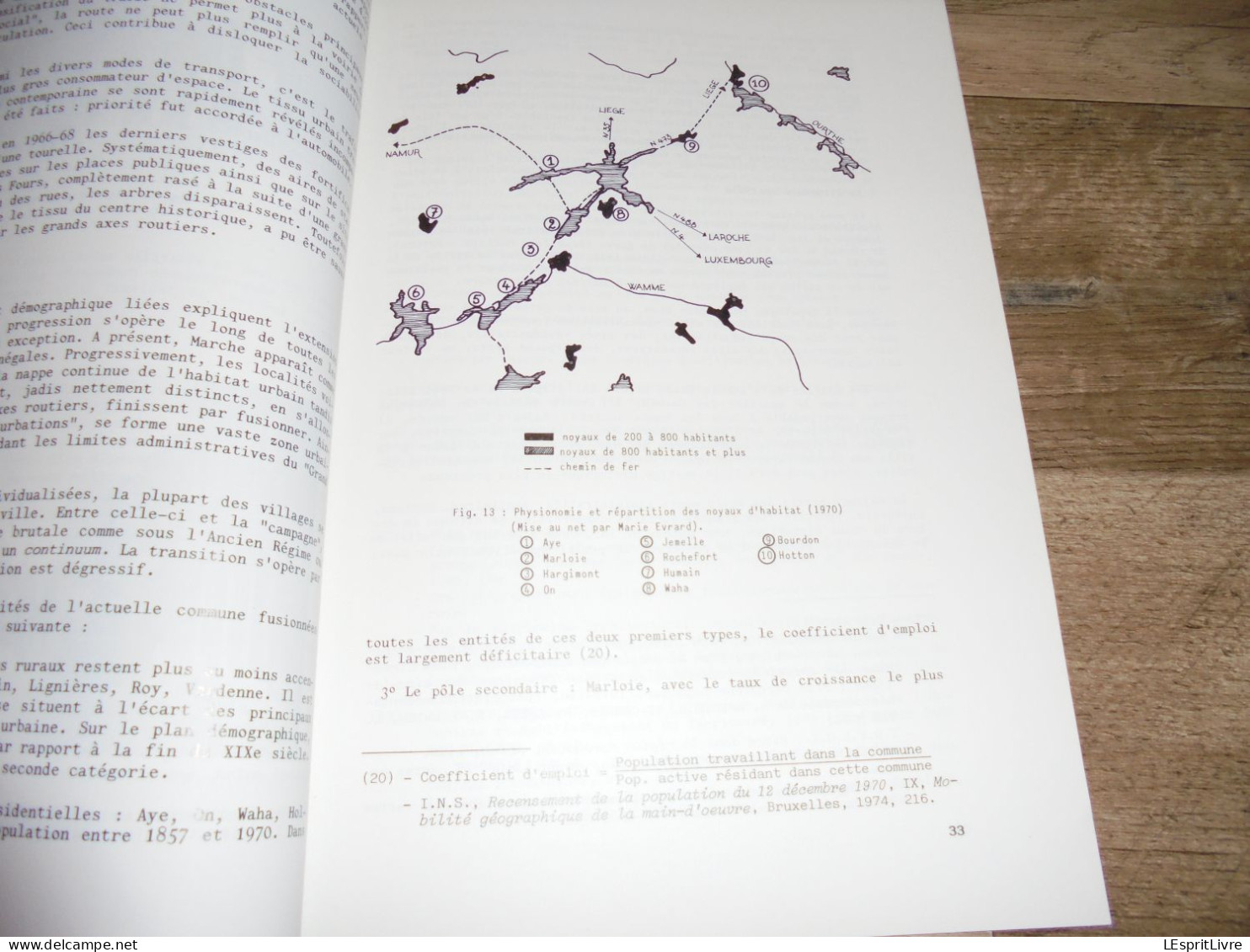 DE LA MEUSE A L'ARDENNE N° 1 1985 Halma Forges Marche en Famenne Vieuxville Hitler Condroz Belvaux Cordons-Larmiers