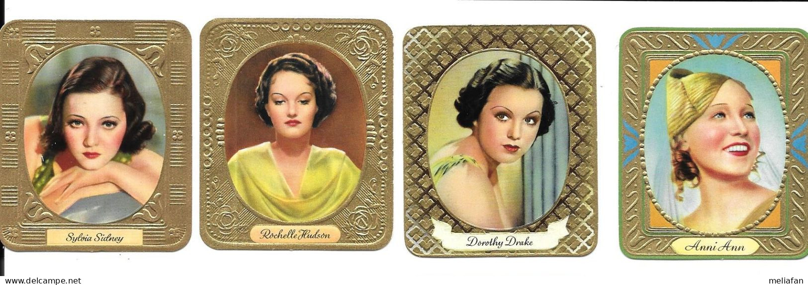 GF1309 - IMAGES CIGARETTES SULTAN - ANNI ANN - ROCHELLE HUDSON - DOROTHY DRAKE - SYLVIA SIDNEY - Otras Marcas