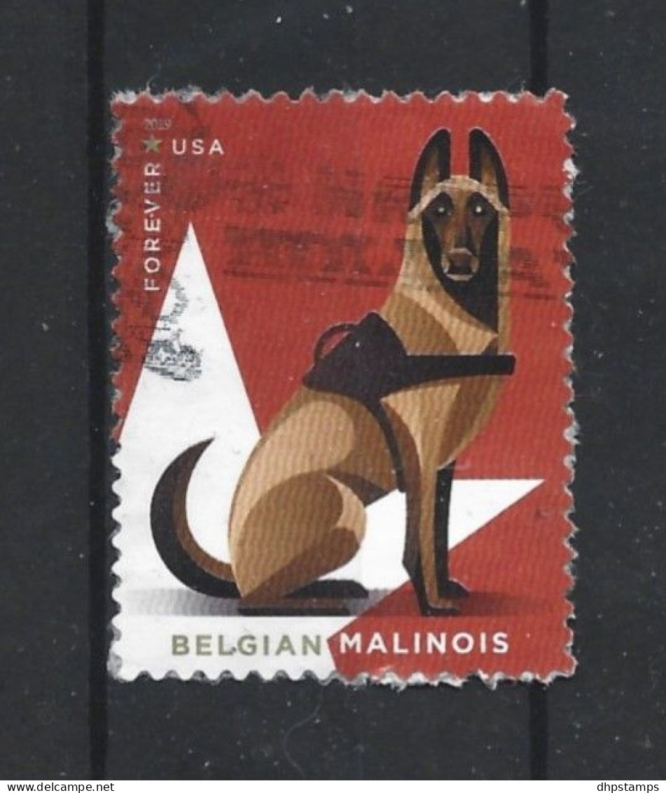 USA 2019 Dog Y.T. 5264 (0) - Used Stamps