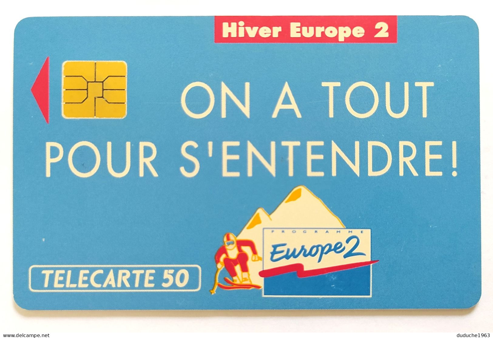 Télécarte France - EUROPE 2 - Zonder Classificatie