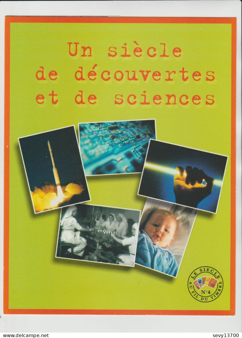 France 2001 Bloc Feuillet YT N° BF 39 Un Siècle De Découverte Et De Sciences Le Siècle Au Fil Du Timbre N° 4 - Neufs