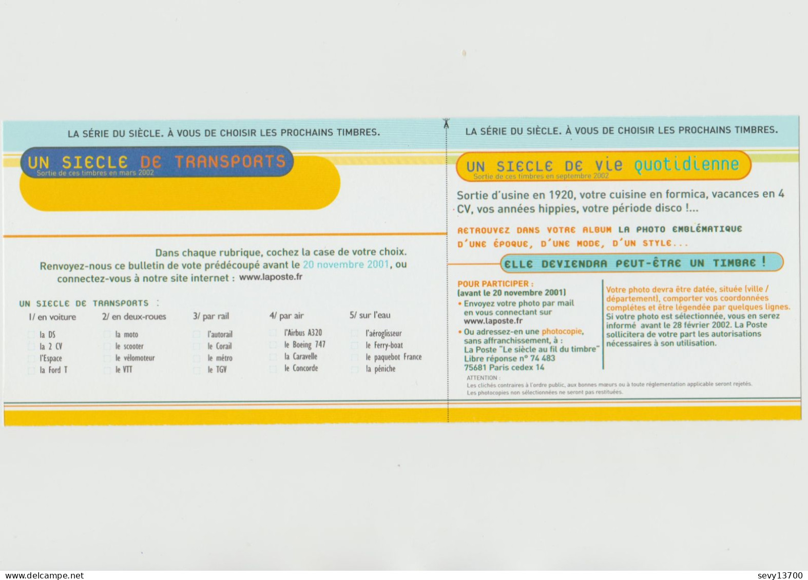 France 2001 Bloc Feuillet YT N° BF 39 Un Siècle De Découverte Et De Sciences Le Siècle Au Fil Du Timbre N° 4 - Neufs