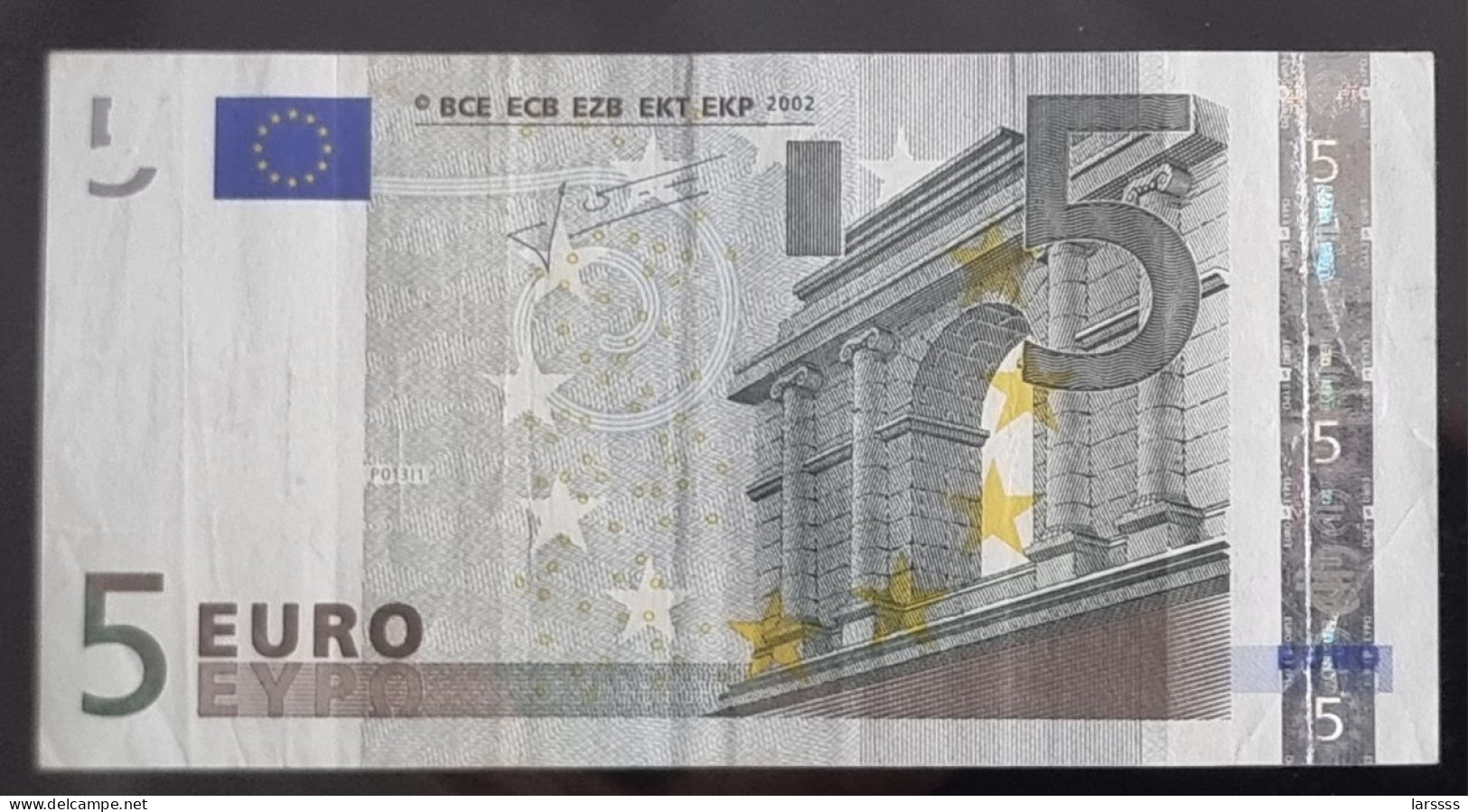 1 X 5€ Euro Trichet  P013I1 X26188898888  - RARE Number 7 X 8 - 5 Euro
