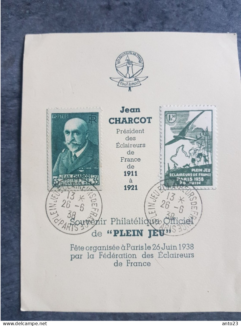 JEAN CHARCOT 1938 - ...-1955 Vorphilatelie