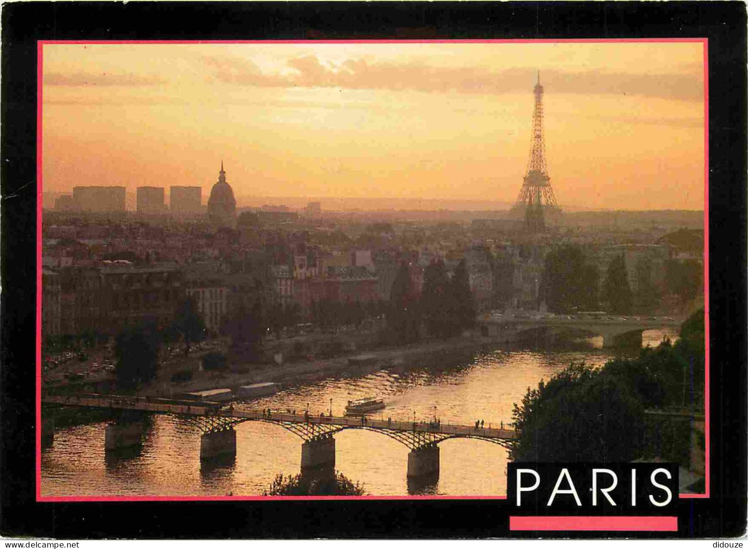 75 - Paris - La Seine Et Ses Bords - Coucher De Soleil - CPM - Voir Scans Recto-Verso - La Seine Et Ses Bords