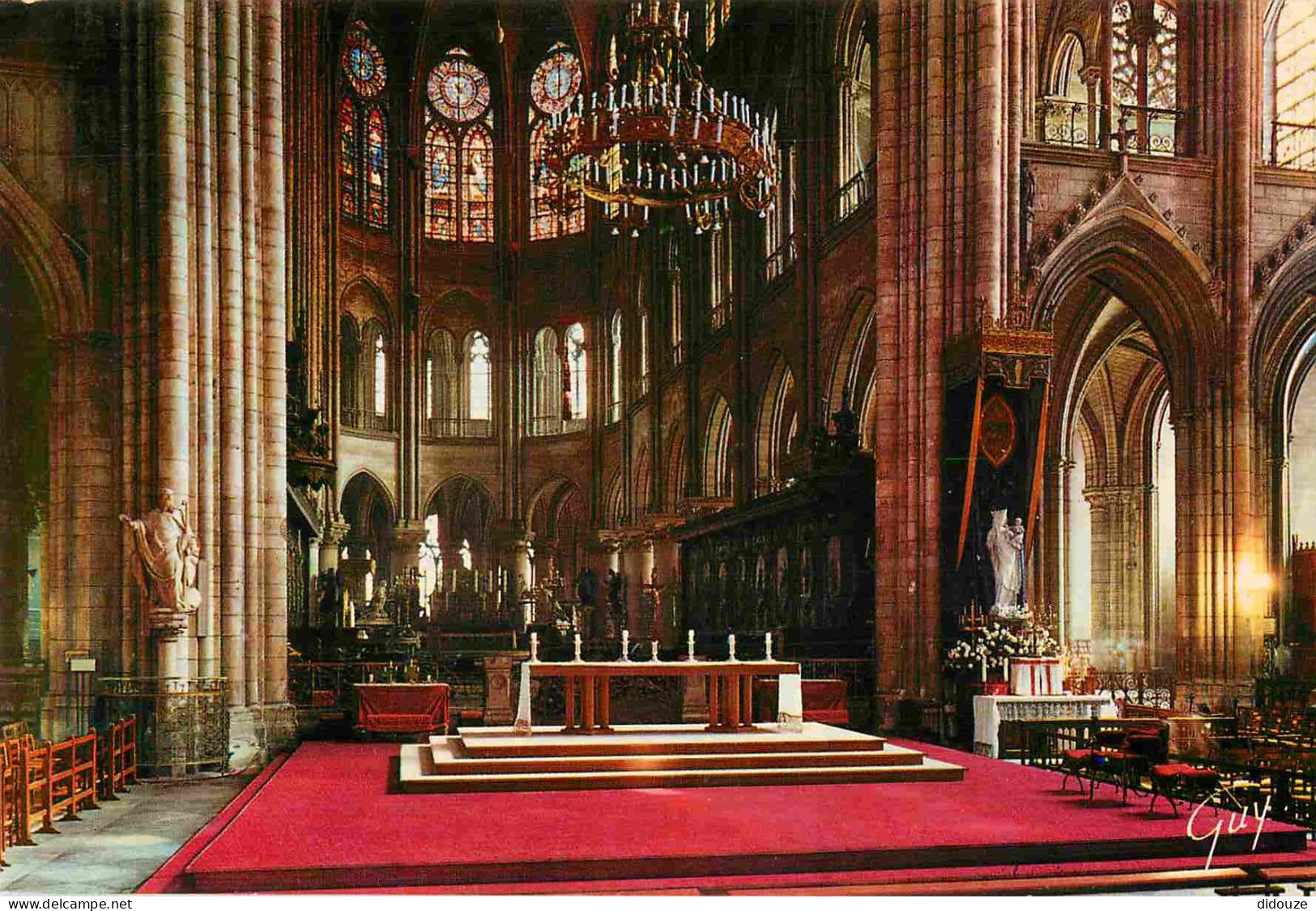 75 - Paris - Intérieur De La Cathédrale Notre Dame - Le Chœur - CPM - Voir Scans Recto-Verso - Notre Dame De Paris