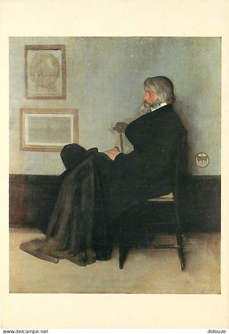 Art - Peinture - James McNeill Whistler - Arrangements In Grey And Black. No 2 : Thomas Carlyle - Carte Neuve - CPM - Vo - Paintings