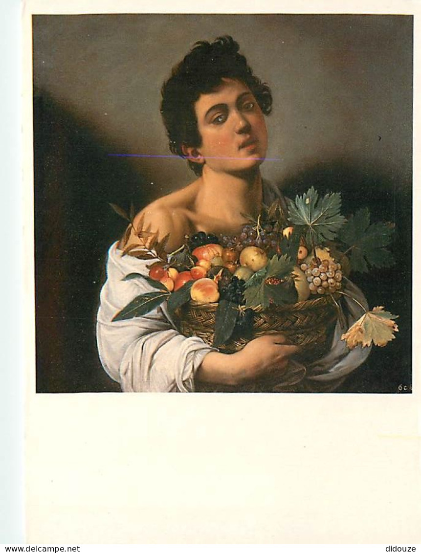 Art - Peinture - Michelangelo - Michel-Ange - Le Caravage - Giovane Con Canestro Di Frutta - Carte Neuve - CPM - Voir Sc - Paintings