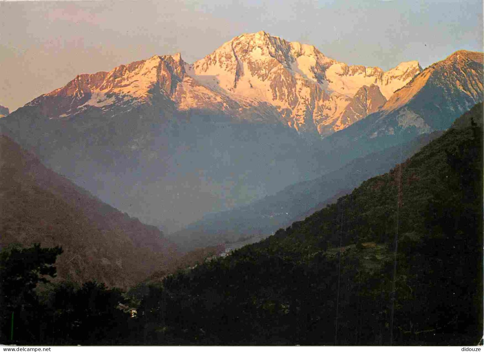 73 - Pralognan La Vanoise - Coucher De Soleil Sur Le Massif De La Vanoise - CPM - Voir Scans Recto-Verso - Pralognan-la-Vanoise