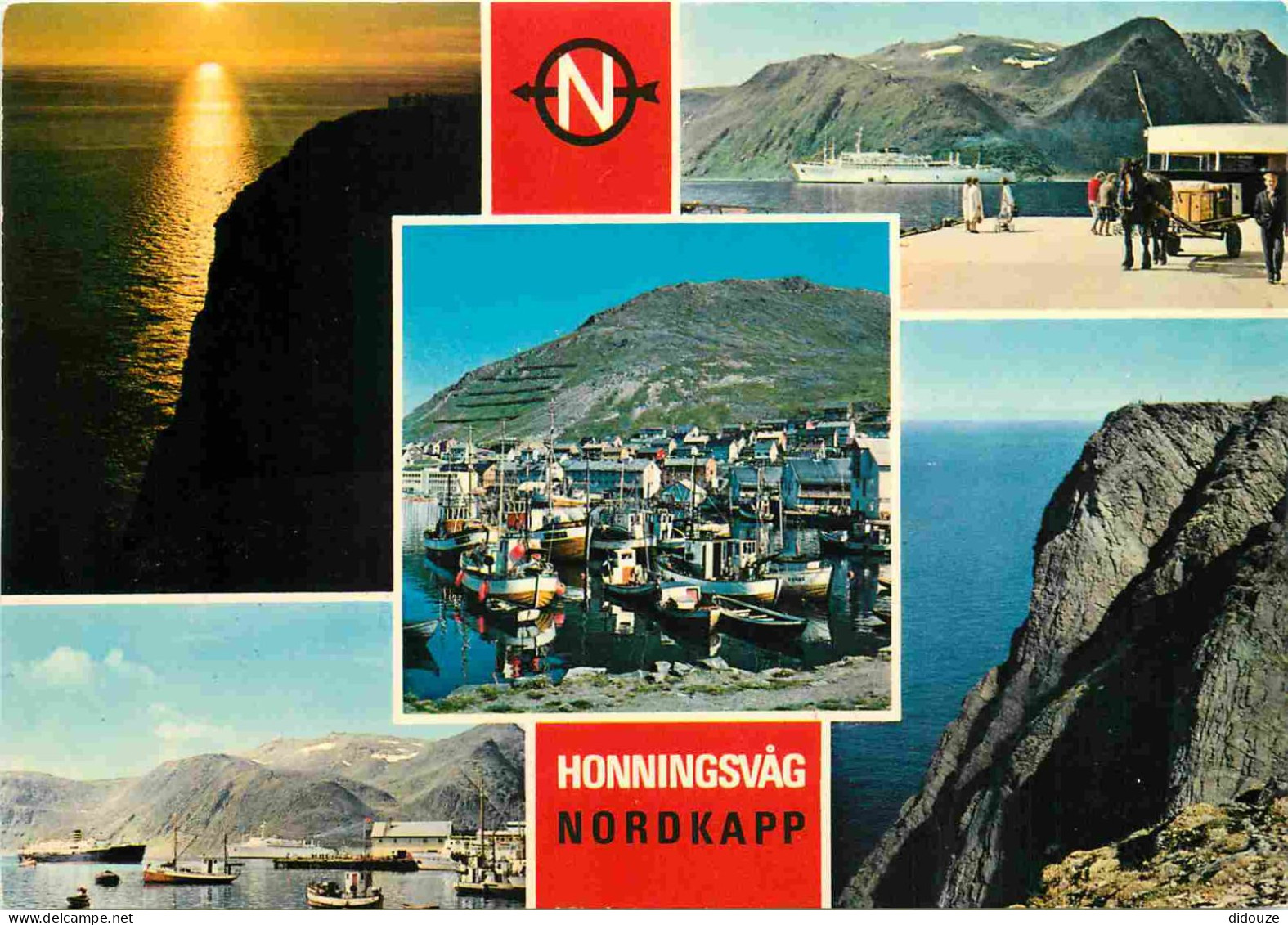 Norvège - Nordkapp - Le Cap Nord - Multivues - Norge - Norway - CPM - Carte Neuve - Voir Scans Recto-Verso - Norvège
