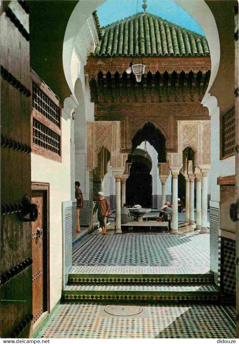 Maroc - Fez - Fès - Medersa Karaouine - CPM - Carte Neuve - Voir Scans Recto-Verso - Fez