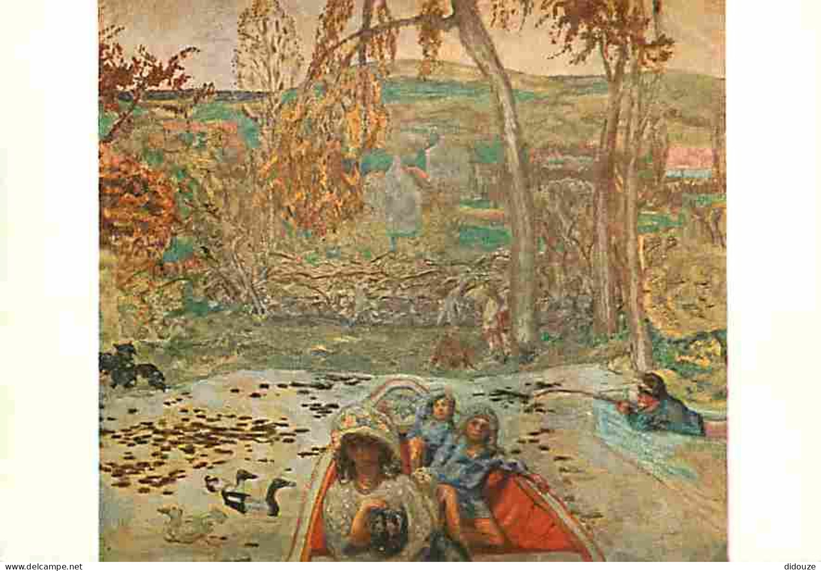 Art - Peinture - Pierre Bonnard - En Barque - CPM - Voir Scans Recto-Verso - Paintings