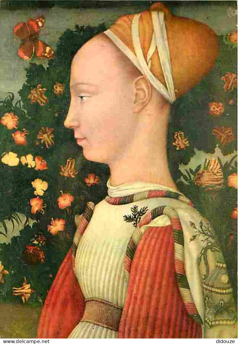 Art - Peinture - Pisanello - Princesse De La Famille D'Este - CPM - Voir Scans Recto-Verso - Paintings