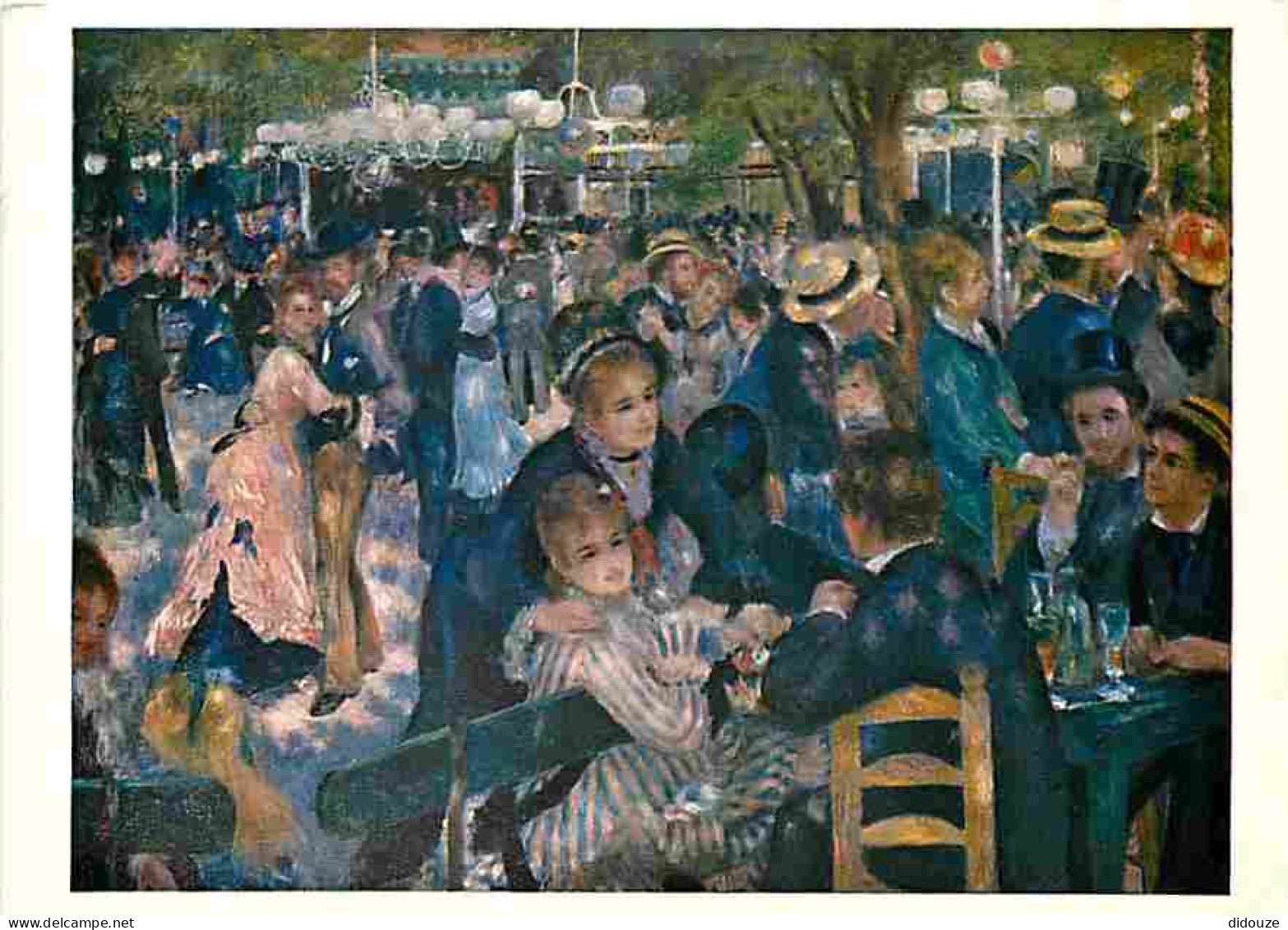 Art - Peinture - Auguste Renoir - Le Moulin De La Galette - CPM - Voir Scans Recto-Verso - Paintings