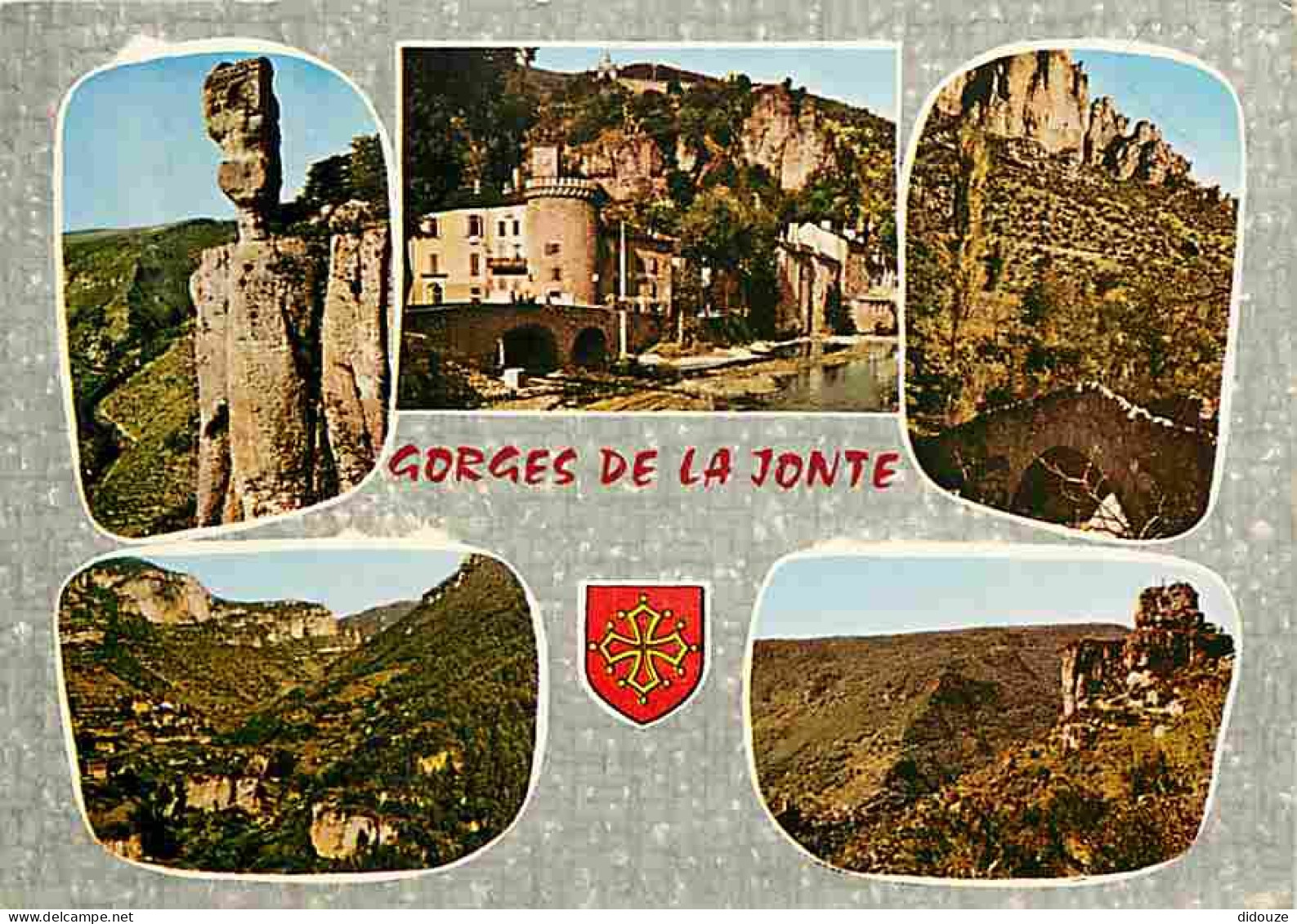 48 - Les Gorges De La Jonte - Multivues - Blasons - CPM - Voir Scans Recto-Verso - Other & Unclassified