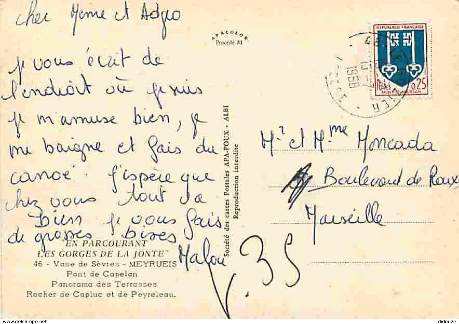 48 - Les Gorges De La Jonte - Multivues - Blasons - CPM - Voir Scans Recto-Verso - Other & Unclassified