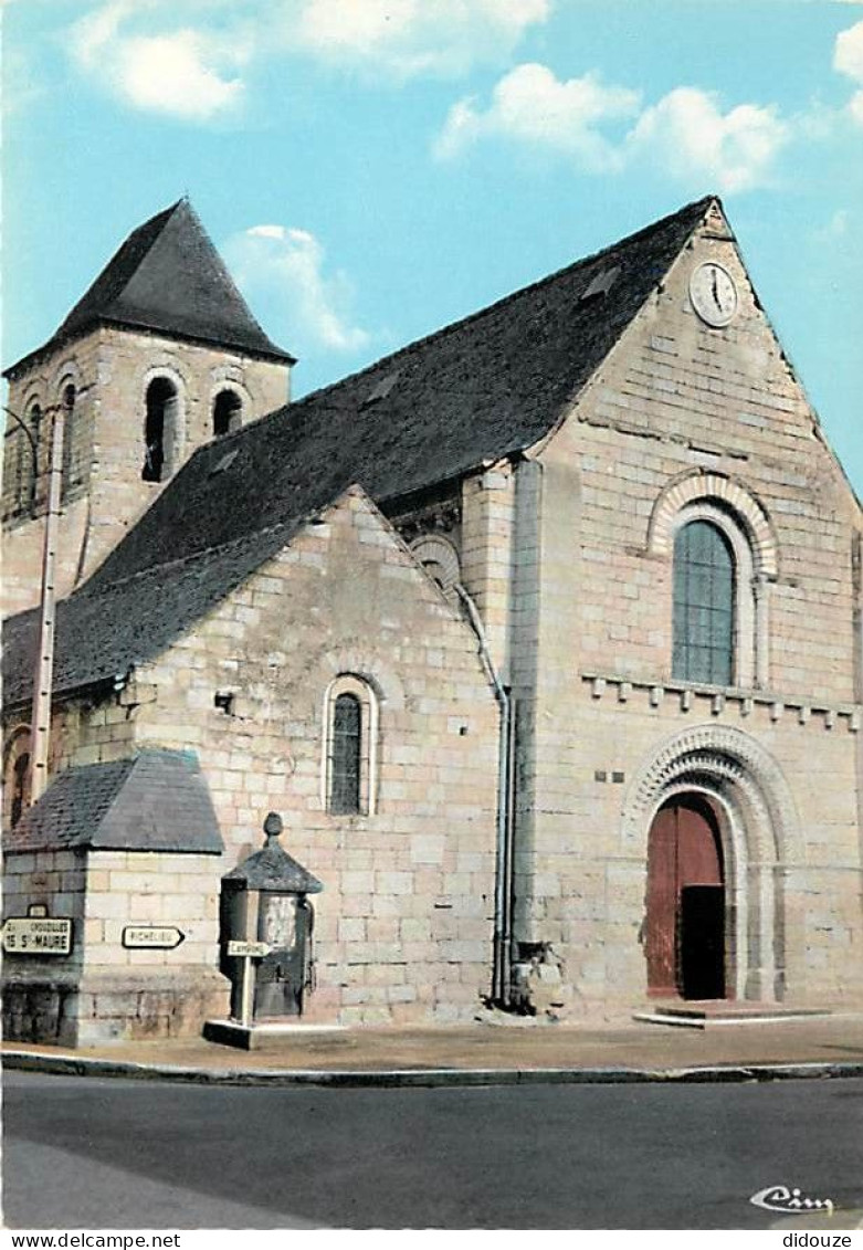 37 - L'Ile Bouchard - Eglise St-Gilles - Carte Neuve - CPM - Voir Scans Recto-Verso - L'Île-Bouchard