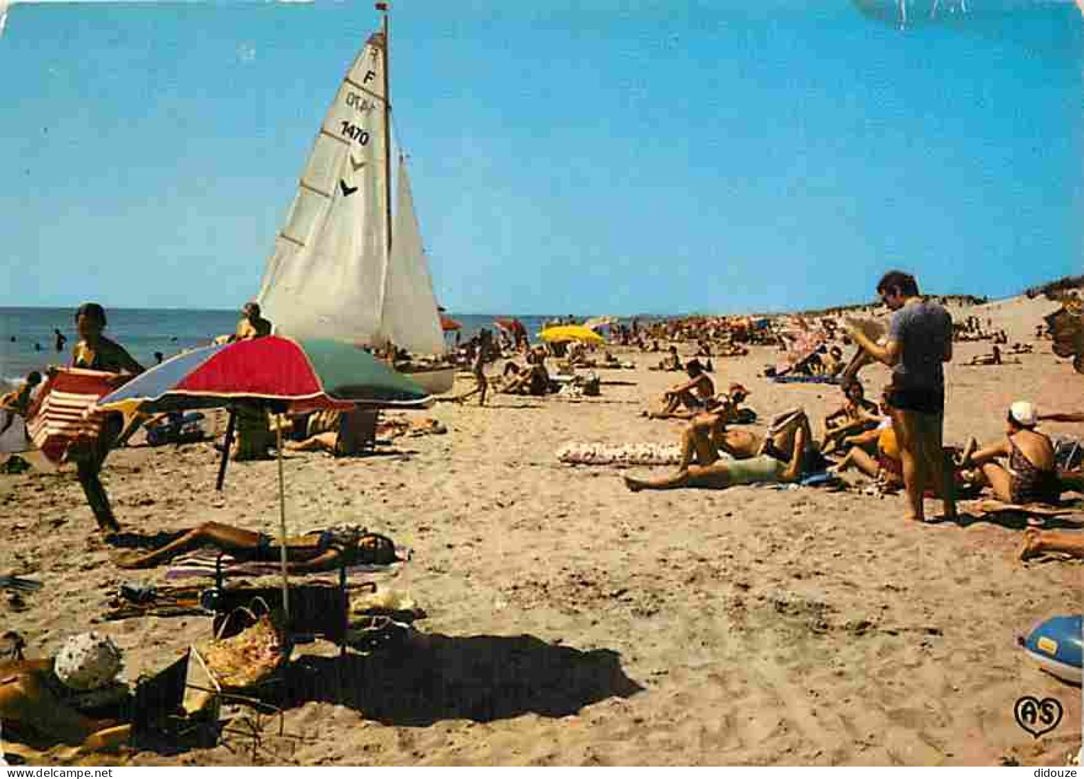 34 - Marseillan Plage - Vue Panoramique Sur La Plage - Scènes De Plage - CPM - Voir Scans Recto-Verso - Marseillan