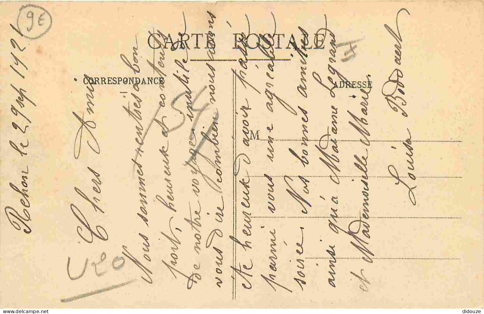 54 - Longwy - Grand Rue - Animée - Correspondance - CPA - Oblitération Ronde De 1921 - Voir Scans Recto-Verso - Longwy