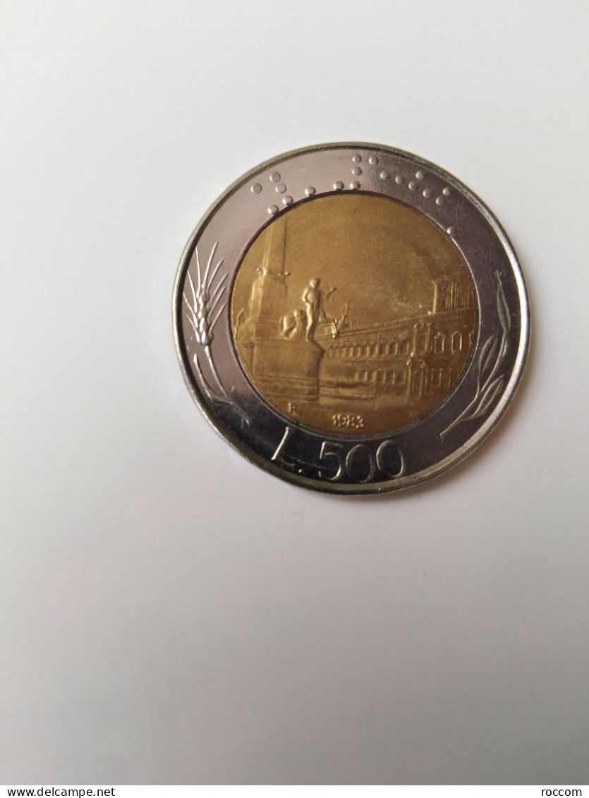 500 Lire 1983  Condizioni Da Foto  Spedizione Solo In Italia. - 500 Liras