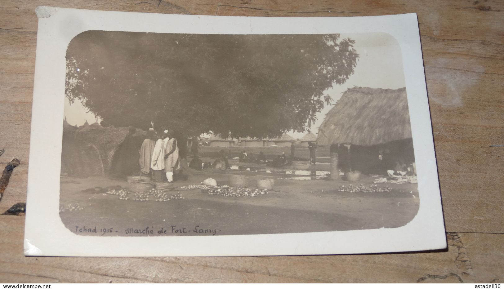 TCHAD : Carte Photo, Marché De FORT LAMY ................ BE-17826 - Tschad