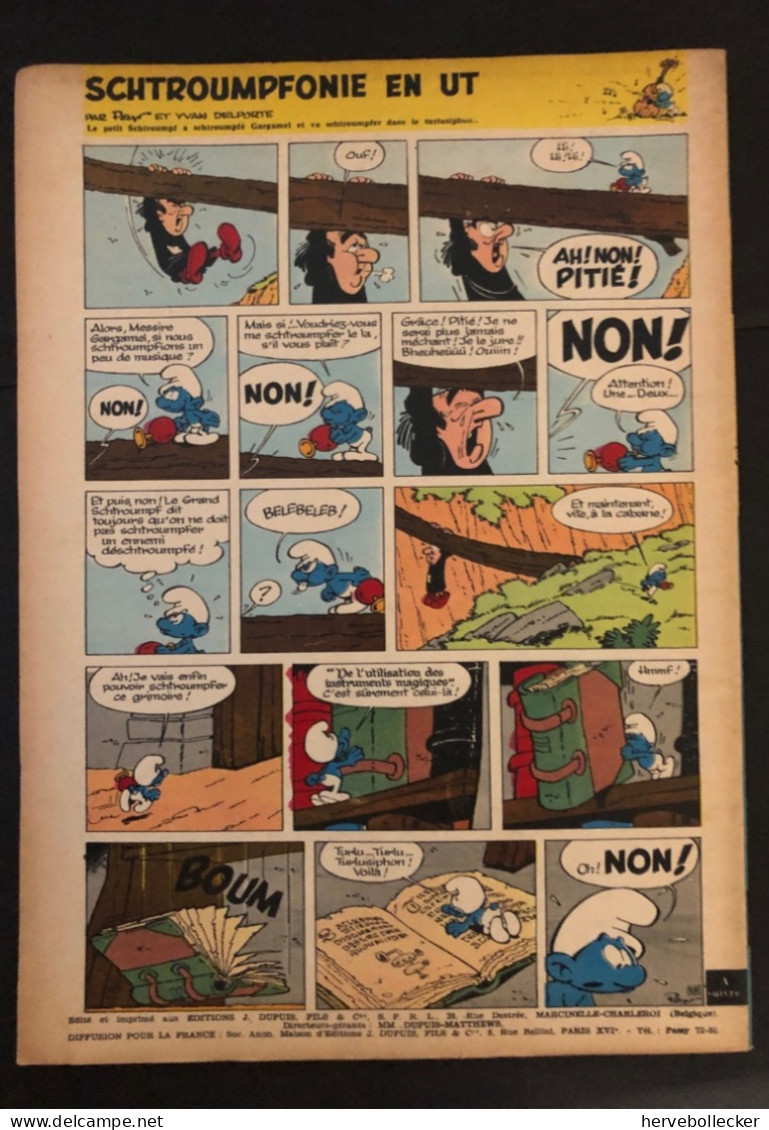 Spirou Hebdomadaire N° 1349 -1964 - Spirou Magazine