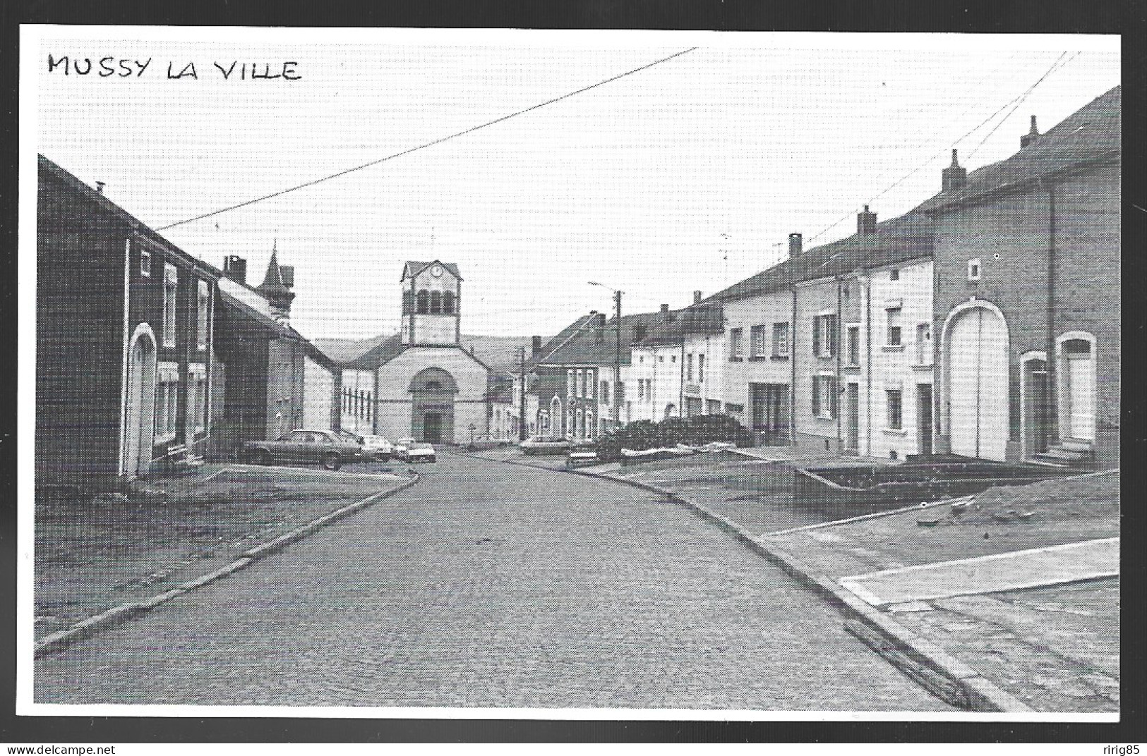 1980  --  BELGIQUE . MUSSY LA VILLE . VUE DU VILLAGE . 4A902 - Non Classificati