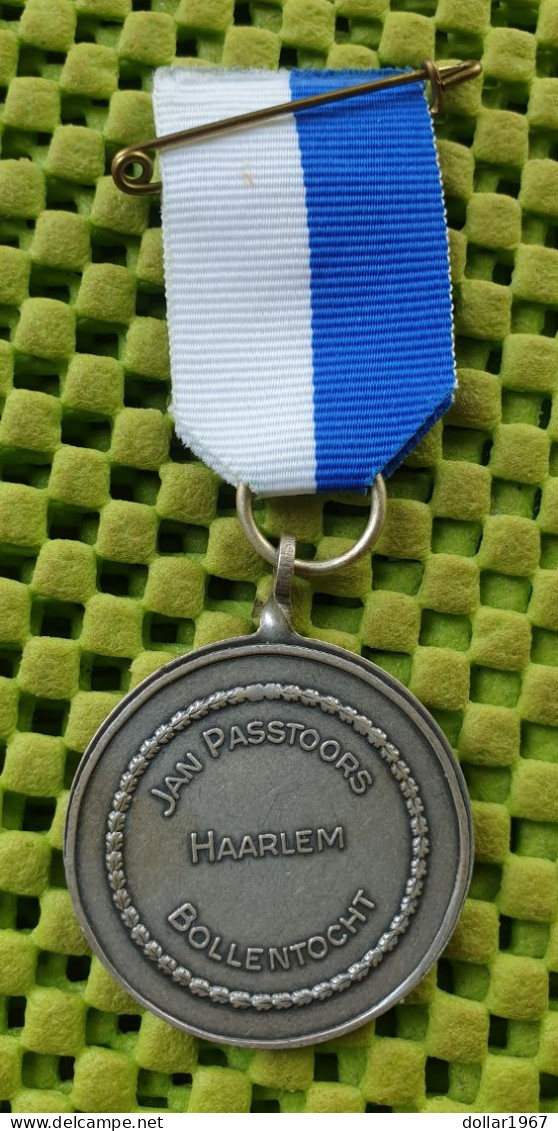 Medaile   : Jan Passroors Haarlem Bollentocht .-  Original Foto  !!  Medallion  Dutch - Andere & Zonder Classificatie