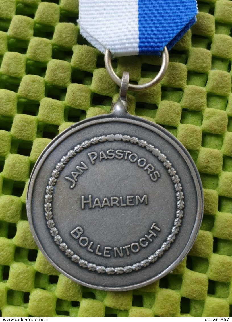 Medaile   : Jan Passroors Haarlem Bollentocht .-  Original Foto  !!  Medallion  Dutch - Altri & Non Classificati