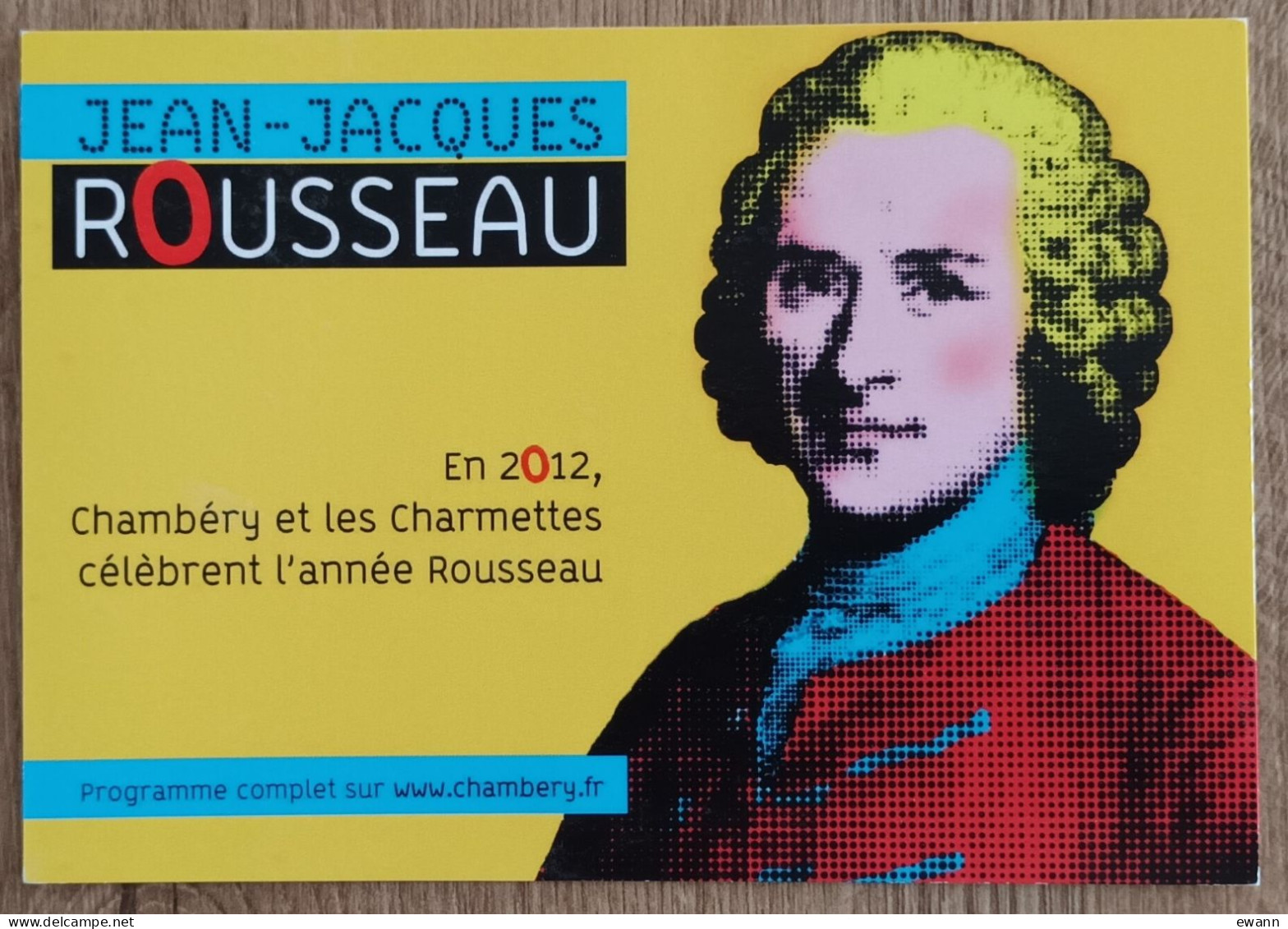Montimbramoi - ANNEE JEAN JACQUES ROUSSEAU - CHAMBERY - 2012 - Storia Postale