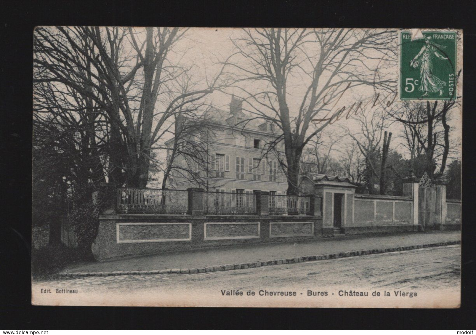 CPA - 91 - Vallée De Chevreuse - Bures - Château De La Vierge - Circulée - Bures Sur Yvette