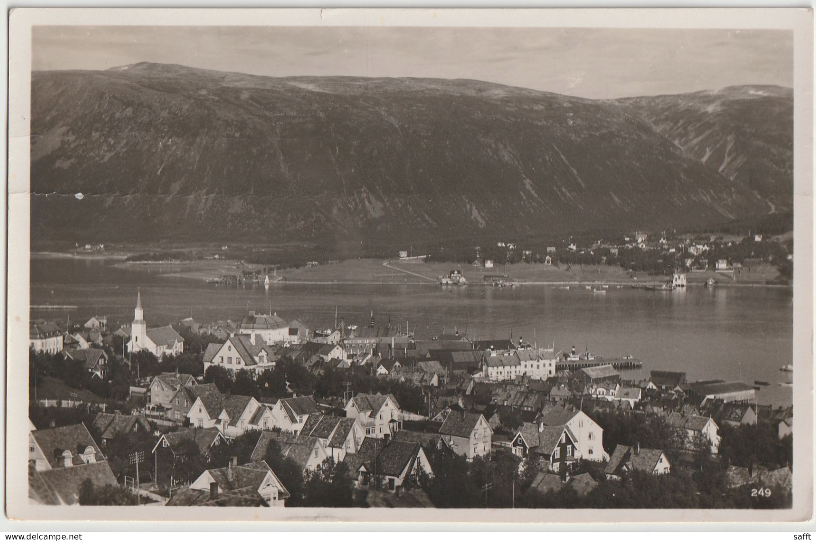 AK Tromsø, Ortsansicht 1932 - Norvegia
