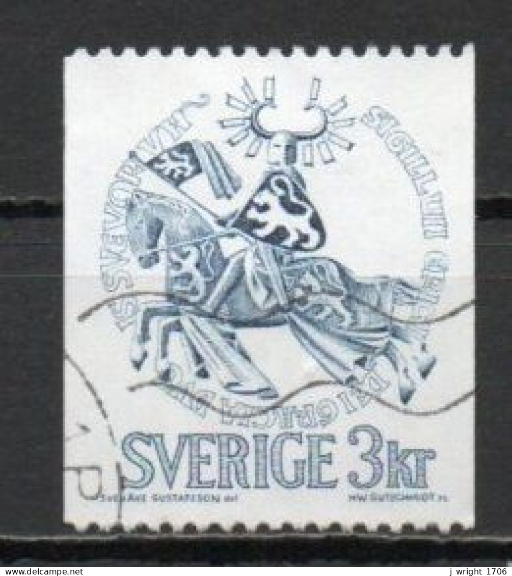 Sweden, 1970, Erik Magnusson Seal, 3 Kr, USED - Usados