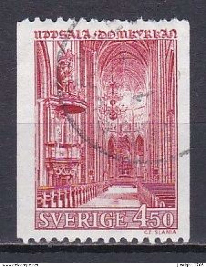 Sweden, 1967, Uppsala Cathedral, 4.50kr, USED - Gebruikt