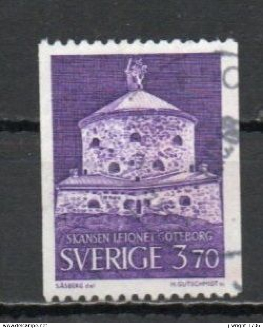 Sweden, 1967, Lion Fortress, 3.70kr, USED  - Gebraucht