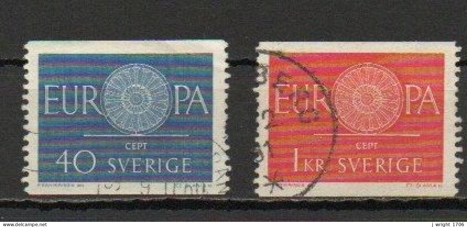 Sweden, 1960, Europa CEPT, Set, USED  - Gebruikt