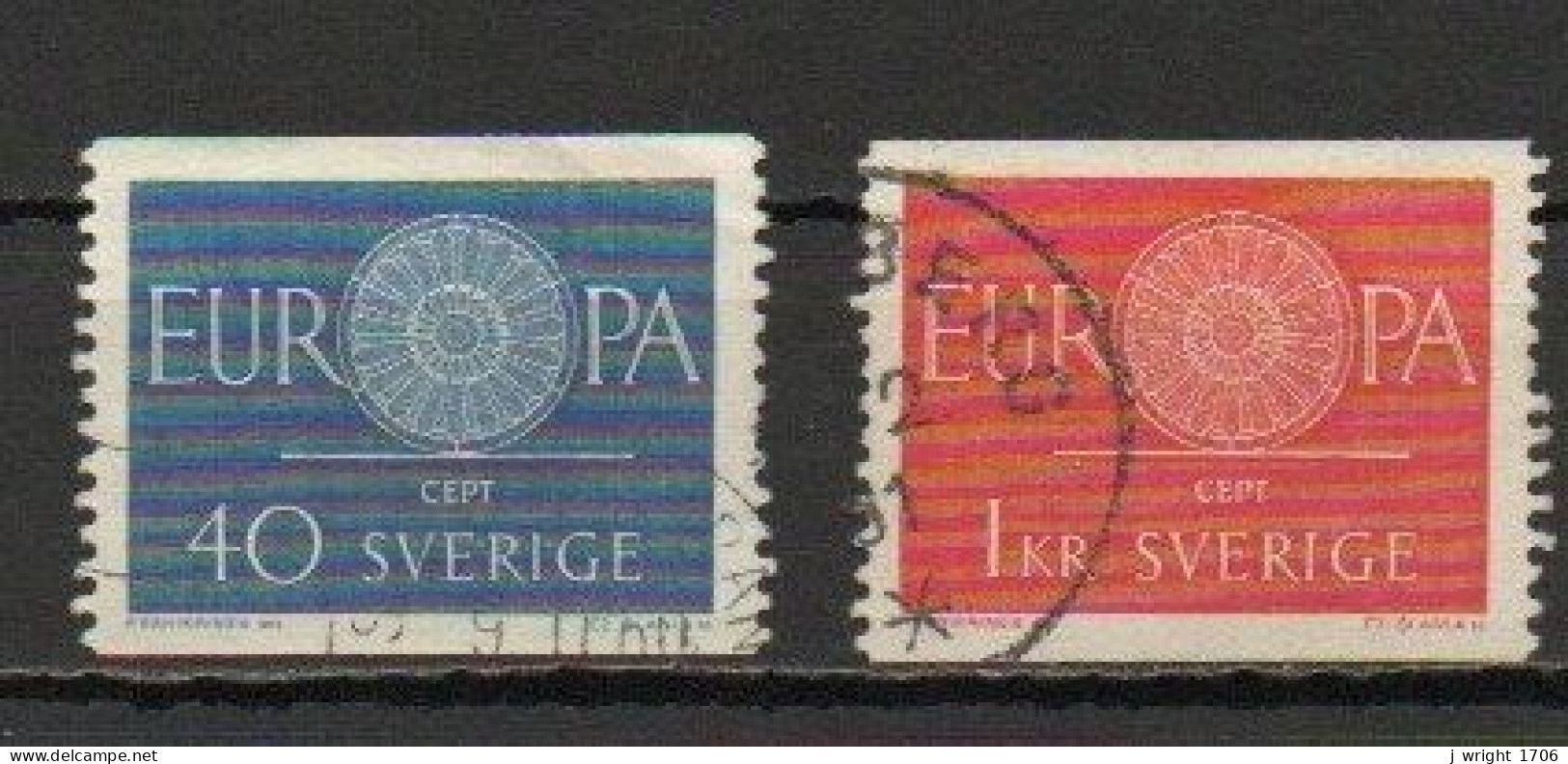 Sweden, 1960, Europa CEPT, Set, USED  - Usati