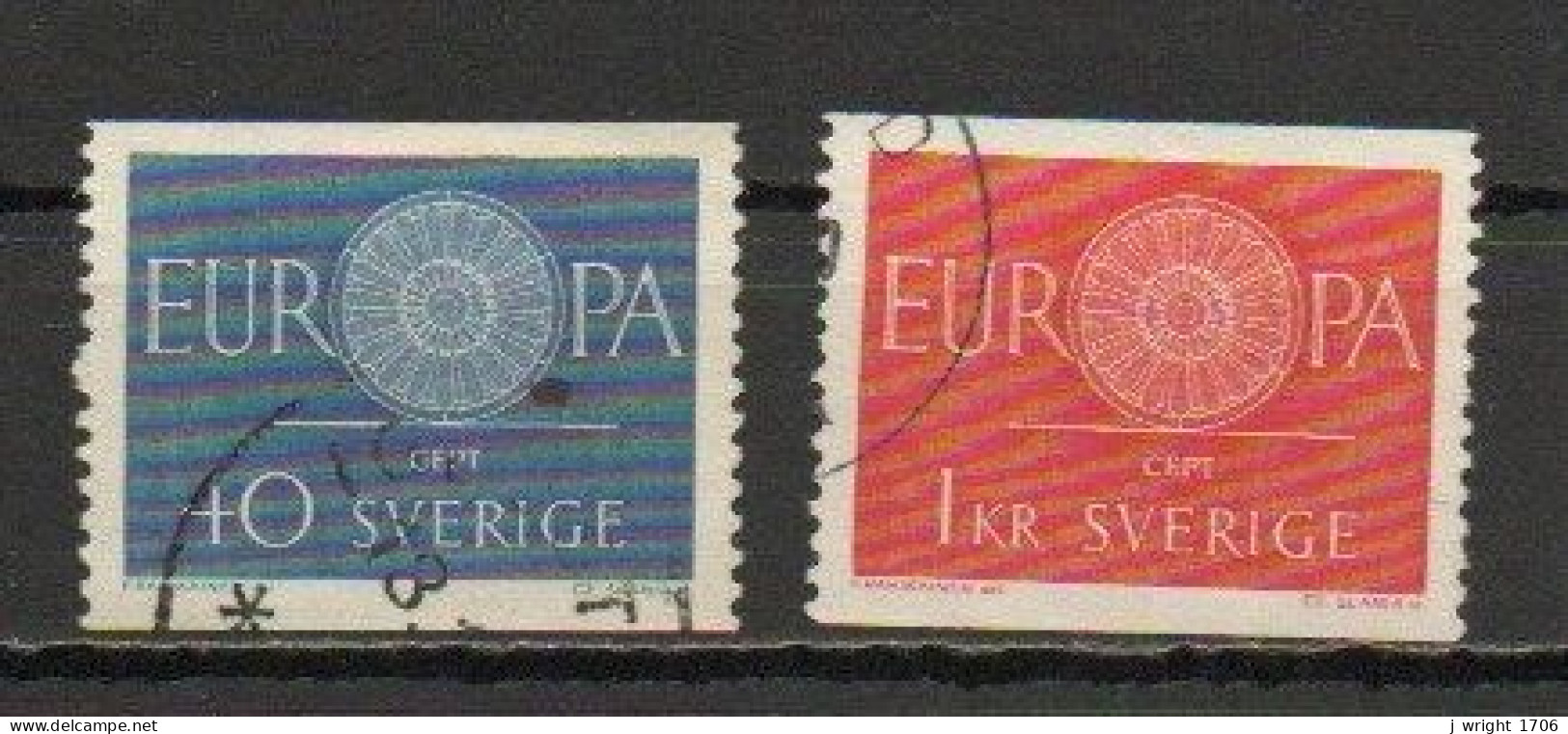 Sweden, 1960, Europa CEPT, Set, USED  - Used Stamps