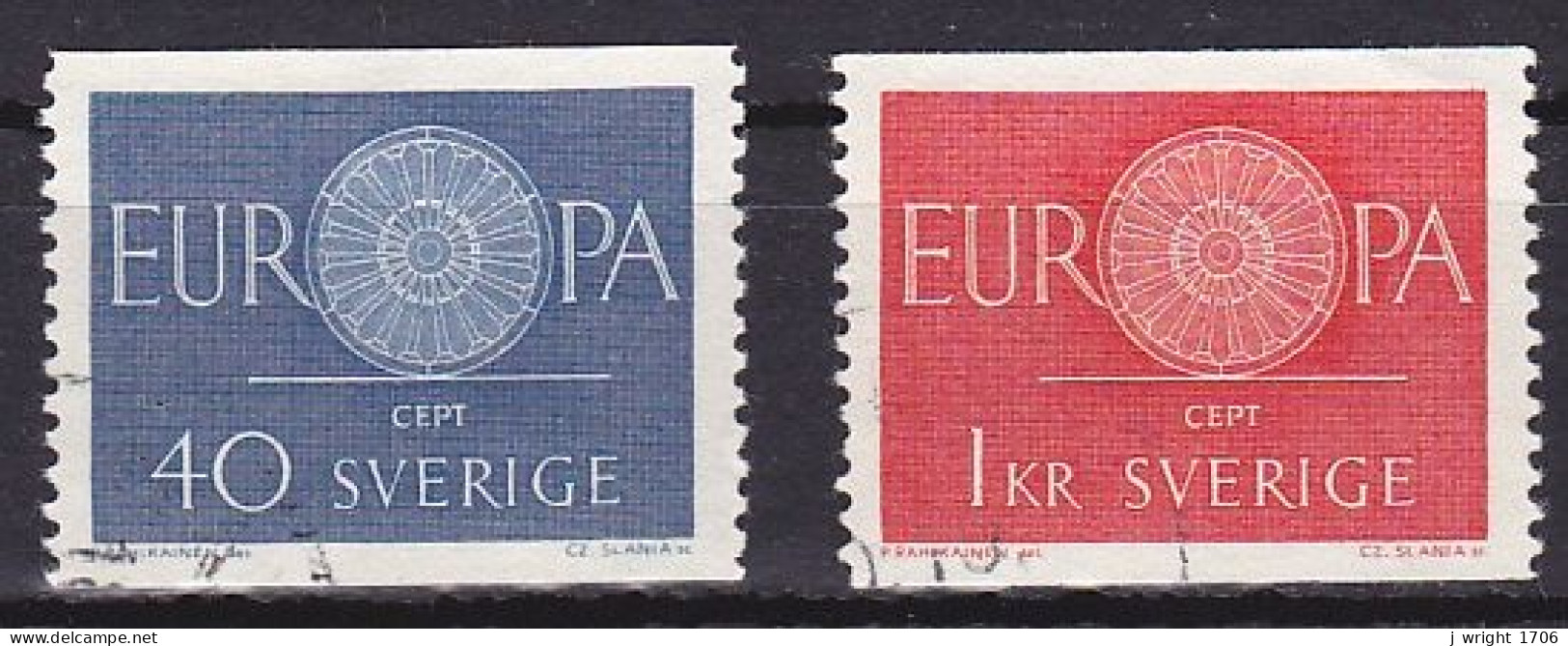 Sweden, 1960, Europa CEPT, Set, USED  - Gebruikt
