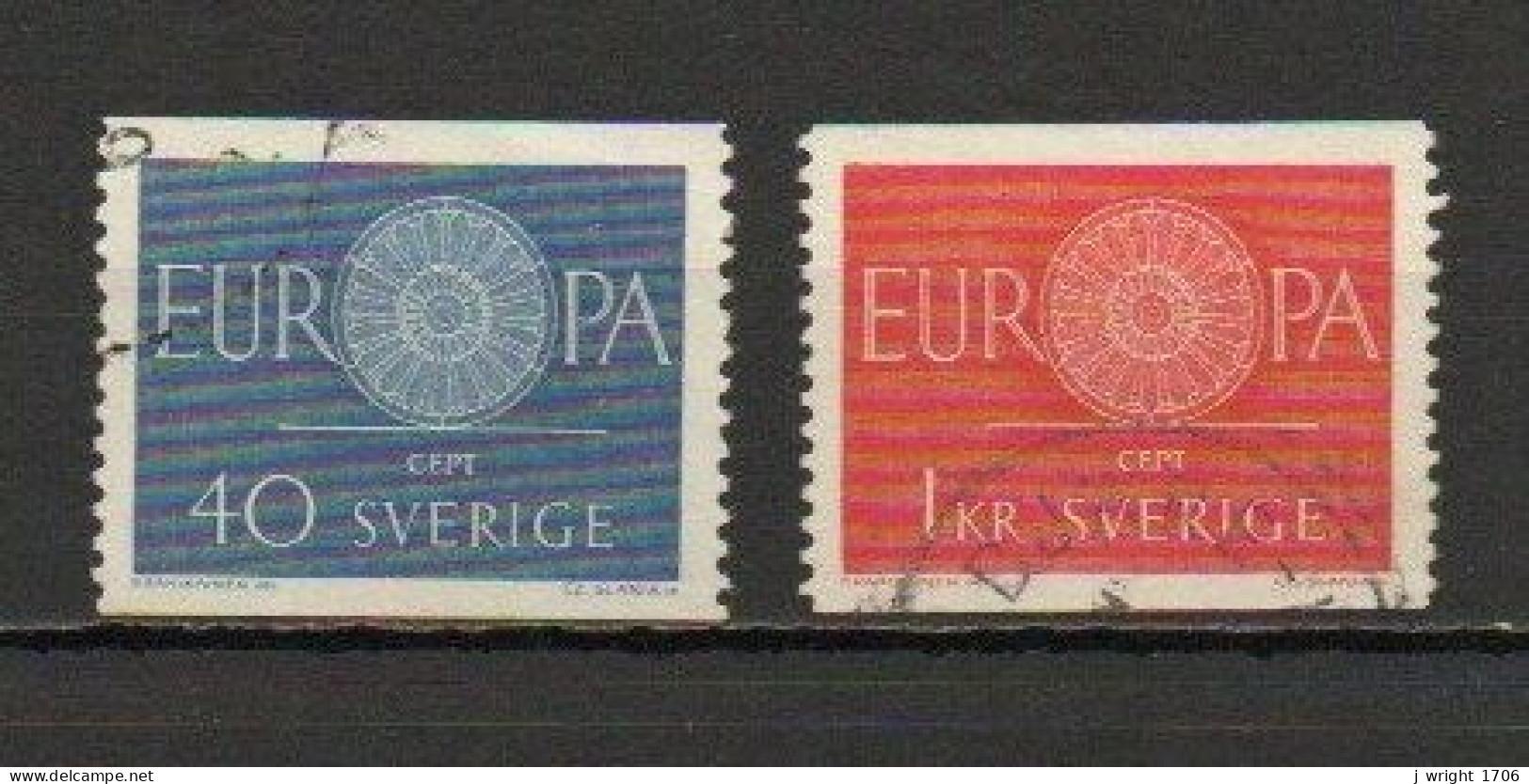 Sweden, 1960, Europa CEPT, Set, USED  - Gebruikt