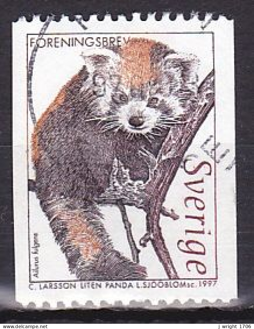 Sweden, 1997, Wildlife, Association Letter, USED - Oblitérés