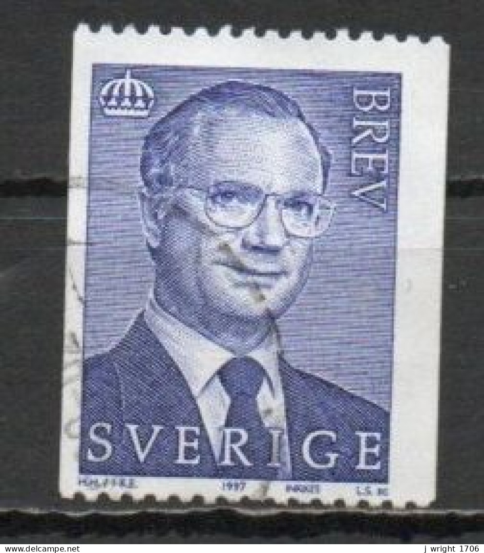 Sweden, 1997, King Carl XVI Gustaf, Letter, USED  - Gebruikt