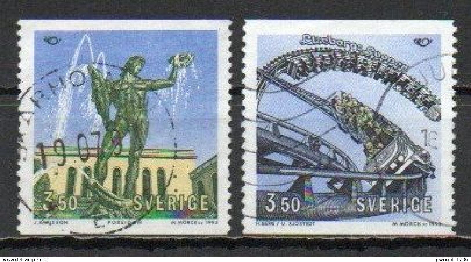 Sweden, 1993, Nordic Co-operation, Set, USED - Oblitérés